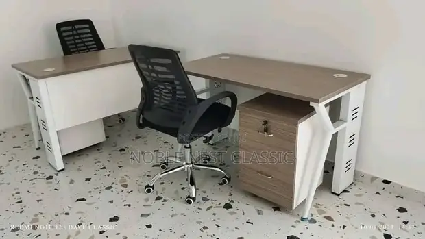 Brand New Office Table and Chair Set - 1