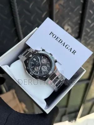 Poedagar Chronograph Sapphire Glass Agogo