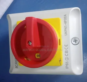 Kripal 32A 4-Pole IP65 Waterproof Rotary Isolator Switch