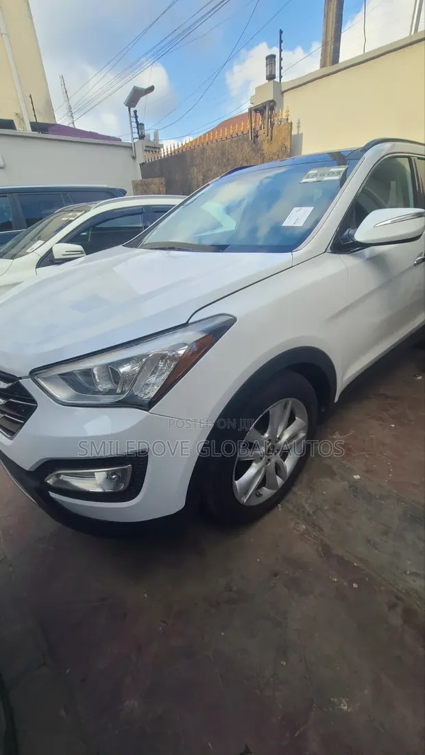 Hyundai Santa Fe 2014 White - 1