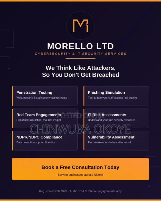 Cybersecurity & IT Security Services by Morello LTD - 1