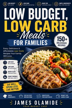 Low Carb, Budget-Friendly Family Recipes Digital Cookbook
