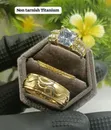 Non-Tarnish Stainless Steel Rings - 1