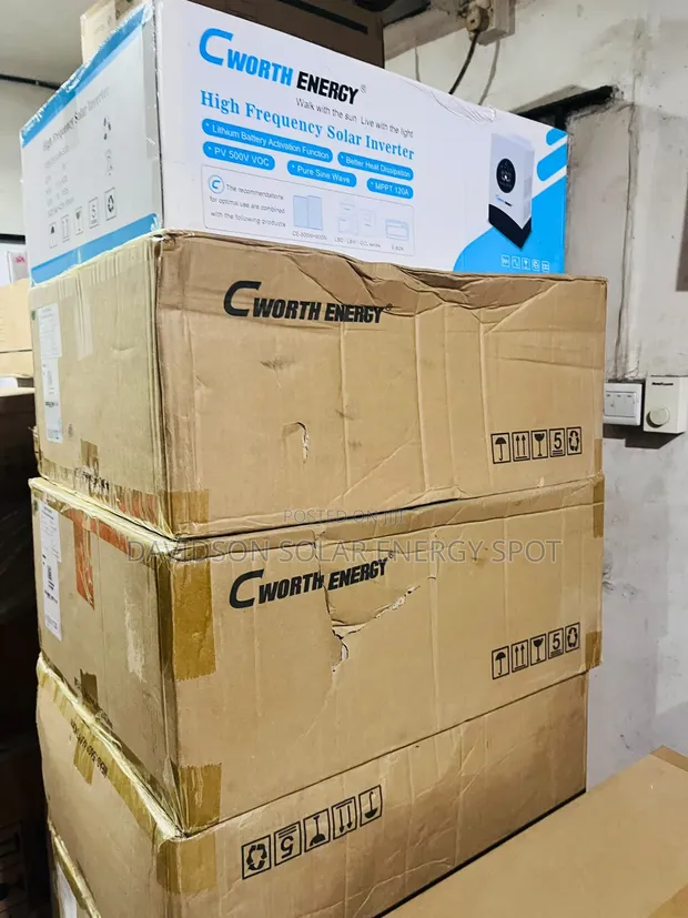 6kva Cworth Hybrid Solar Inverter - 1