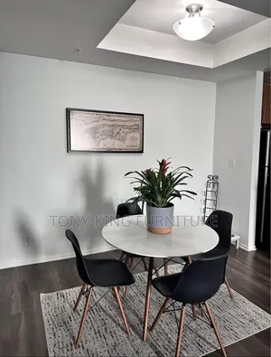 Brand New 4-Seater Wooden Dining Table Set