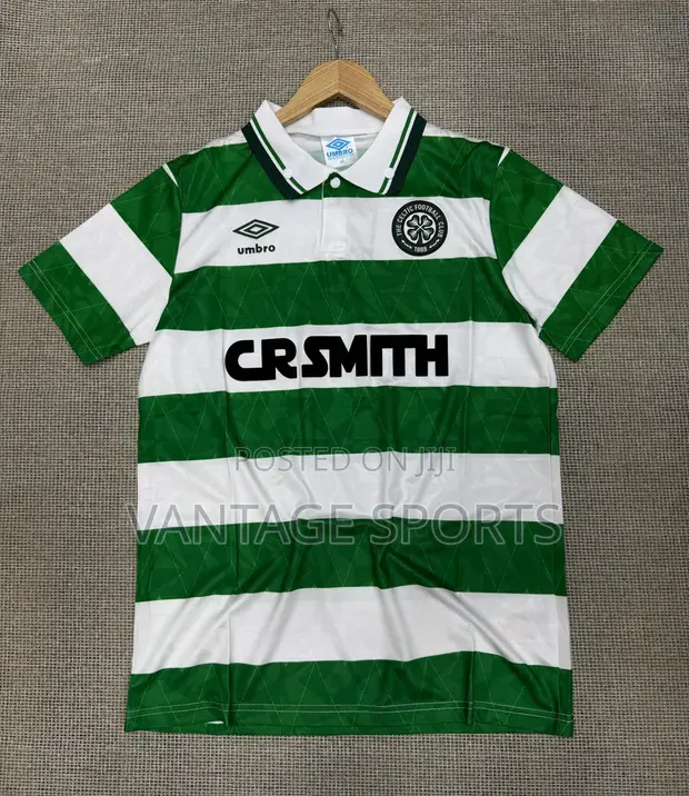 Celtic FC Retro Jersey - Classic Vintage Football Shirt - 1