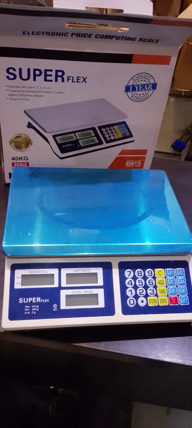 40kg Super Flex Electronic Scale - 1