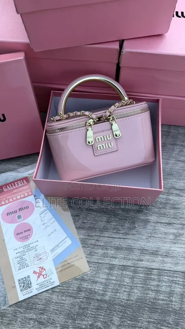 Miu Miu Glossy Box Bag - Available in 9 Colors - 1