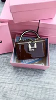 Miu Miu Glossy Box Bag - Akwai a launuka 9 - 4