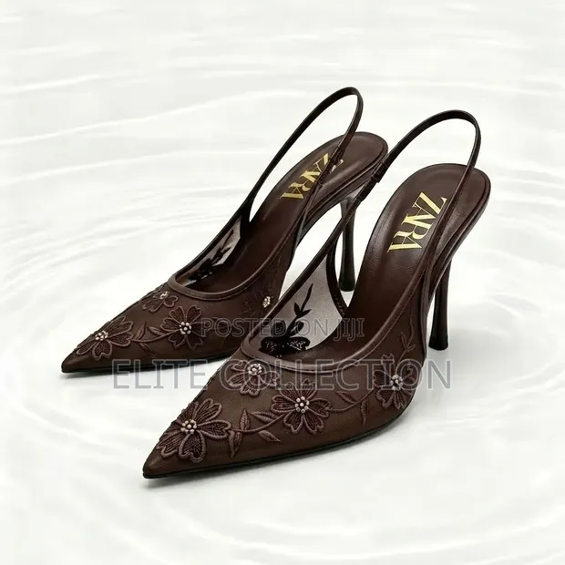 Zara High Quality Heels - Multicolor - 1