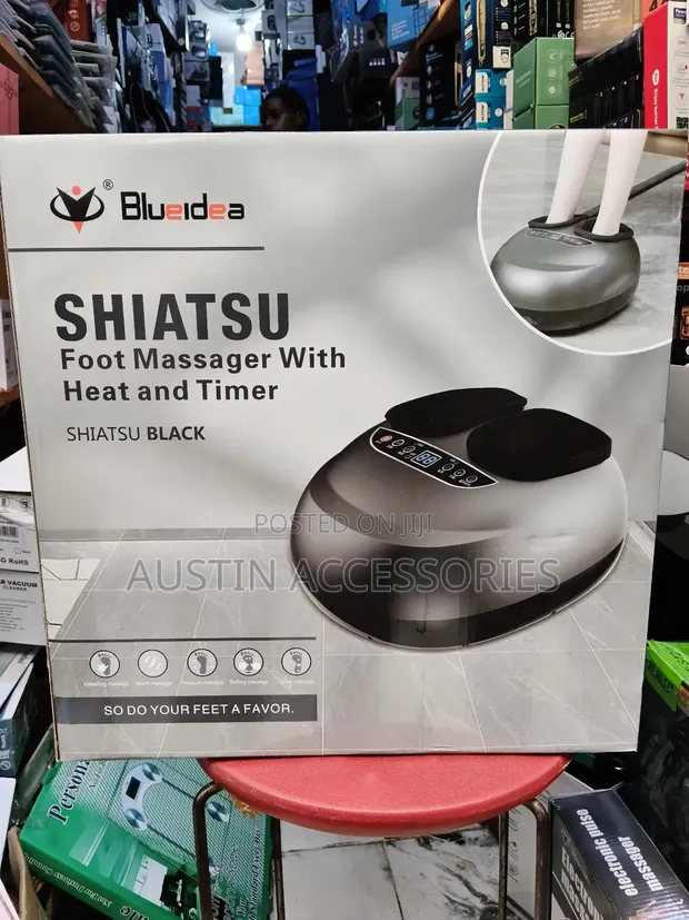 BlueIdea Foot Massager with Heat for Plantar Fasciitis - 1