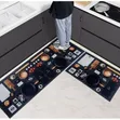 Royal Heritage 2-in-1 Waterproof Kitchen Mat (48x78x48x148cm) - 5