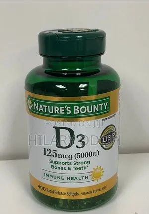 Kirkland Signature Vitamin D3 50 MCG (2,000 IU) - 600 Softgels