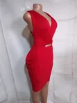 First Grade Thrift Okirika Ladies Bodycon Gown - Size M - 1