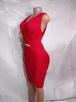 First Grade Thrift Okirika Ladies Bodycon Gown - Size M - 2