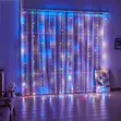 LED Copper Wire USB Curtain Lights - Colorful - 2