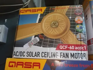 60" Qasa Solar Ceiling Fan