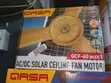 60" Qasa Solar Ceiling Fan - 1