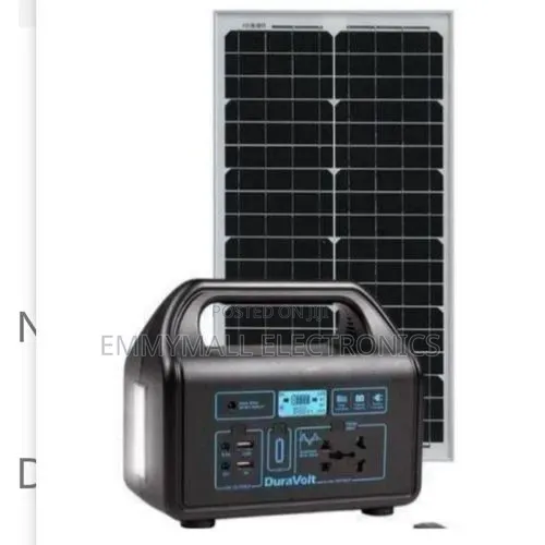 150W Solar Portable Generator with 30W Panel & Bulb - 1
