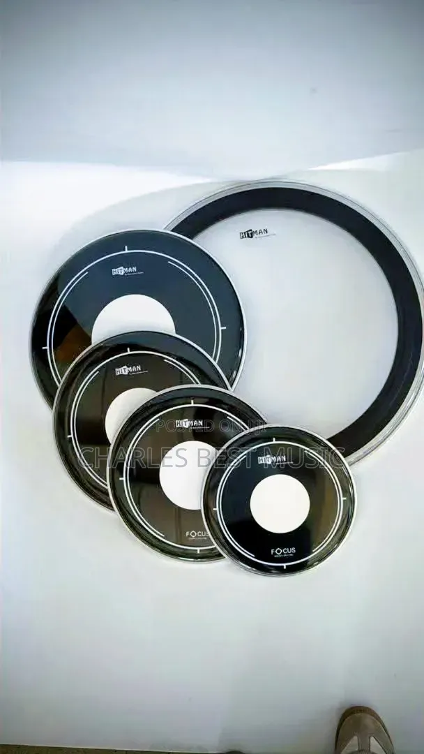 Professional 5-Piece Vellon Hit Man Drum Cover Set - 1