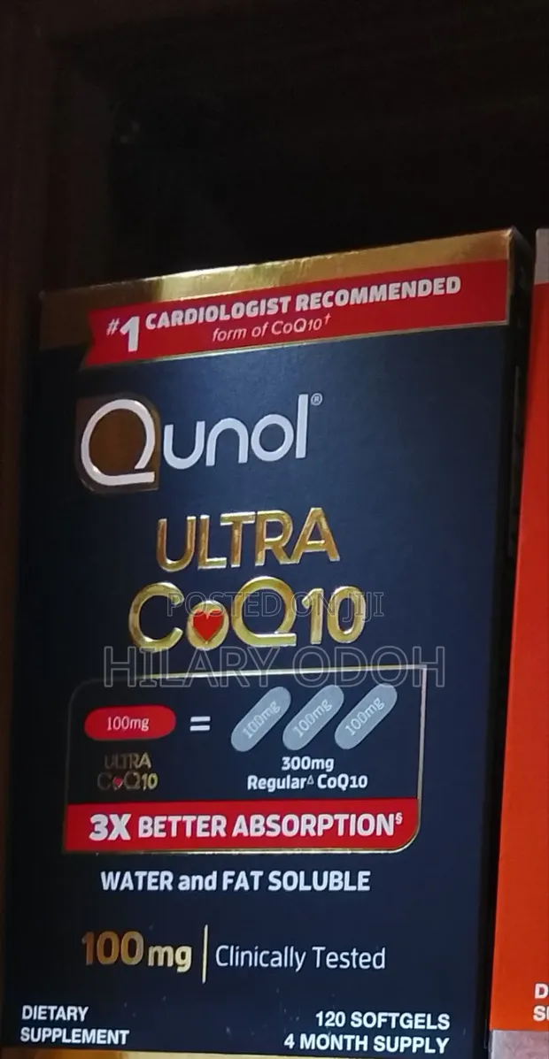 Qunol Ultra CoQ10 100mg 120 Softgels - 1