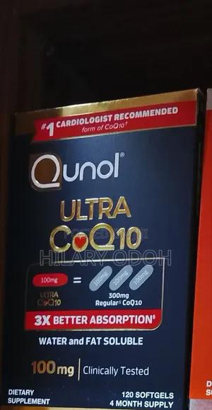 Qunol Ultra CoQ10 100mg 120 Softgels