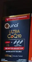 Qunol Ultra CoQ10 100mg 120 Softgels - 1