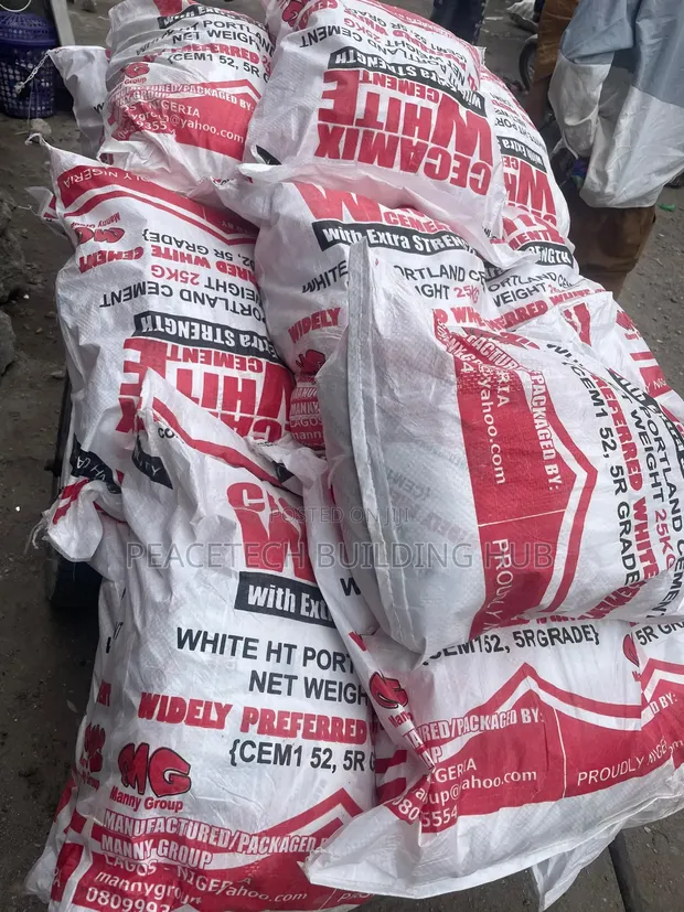 Quality Cecamix White Portland Cement 52.5 - 1