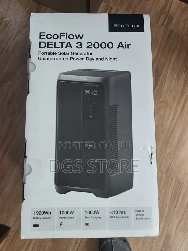EcoFlow Delta 3 2000 Portable Solar Station - 1