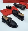 Salvatore Ferragamo Men's Woven Leather Loafers - 2
