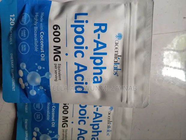 R-Alpha Lipoic Acid 600mg - 1