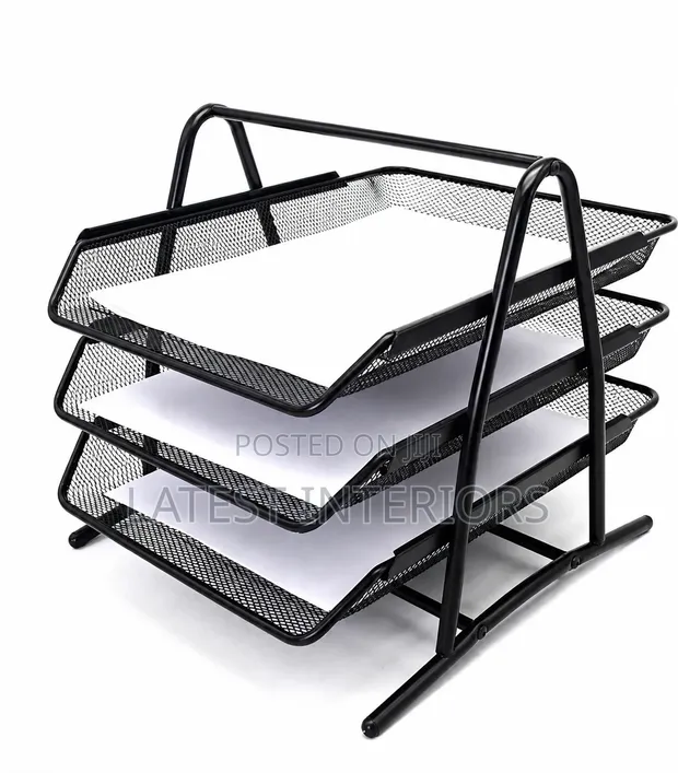 3-Tier Document Organizer Tray - 1