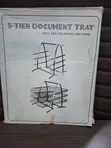 3-Tier Document Organizer Tray - 2