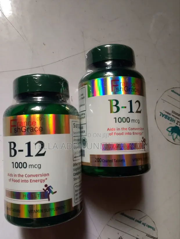 Vitamin B-12 Tablets - 4 Month Supply - 1