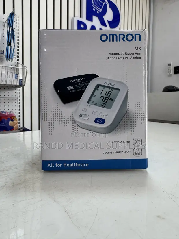 Omron M3 Automatic Upper Arm Blood Pressure Monitor - 1