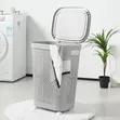 Large Capacity Elegant Plastic Laundry Basket - 1