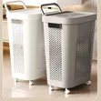 Large Capacity Elegant Plastic Laundry Basket - 2