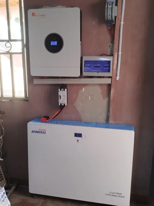 12KVA Solar Power System with 17.5KWh Lithium Battery & 14x550W Panels - 1
