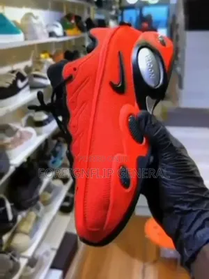 Nike Men's Luxury Sneakers - Orange-Red