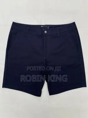 ASOS Design Dark Blue Chino Shorts W32 L17