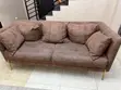 3 Seater Sofa, 2 Singles, Sofa Bench - Brown - 3