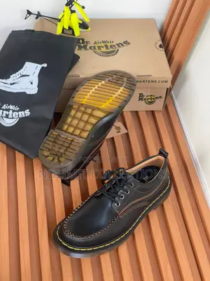 Dr. Martens Lowell Leather Moc Toe Shoes