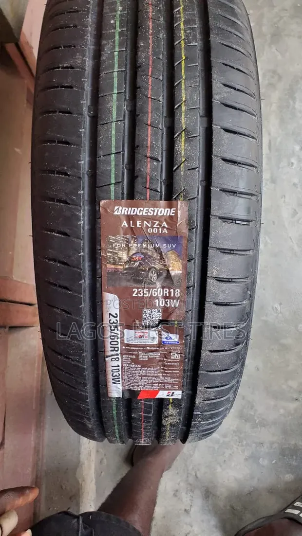Brand New Bridgestone Alenza 001A Tyre (235/60R18) - 1
