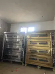 Used Commercial 4-Deck Oven with 16 Trays - 1