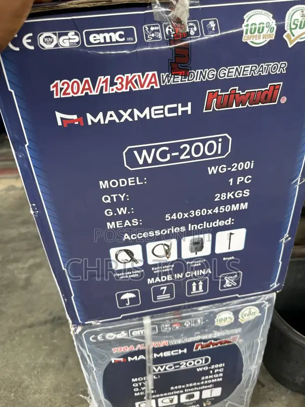 Maxmech Welding Generator 120A - 1