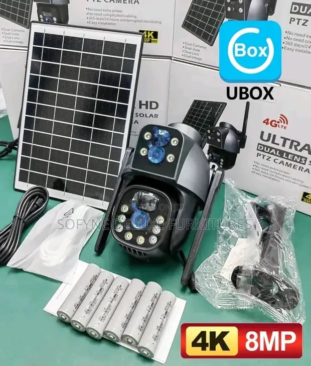 Solar 4G Dual Lens CCTV Camera - 1