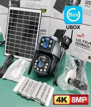 Solar 4G Dual Lens CCTV Camera