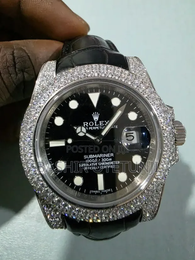 Rolex Submariner with Stone Face and Stone Hook - 1