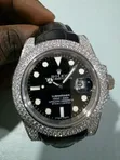 Rolex Submariner with Stone Face and Stone Hook - 1
