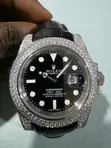 Rolex Submariner with Stone Face and Stone Hook - 2